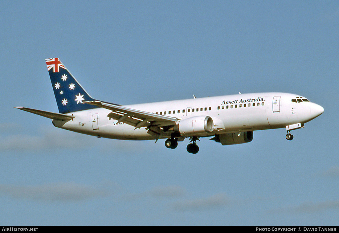 Aircraft Photo of VH-CZF | Boeing 737-377 | Ansett Australia | AirHistory.net #28121