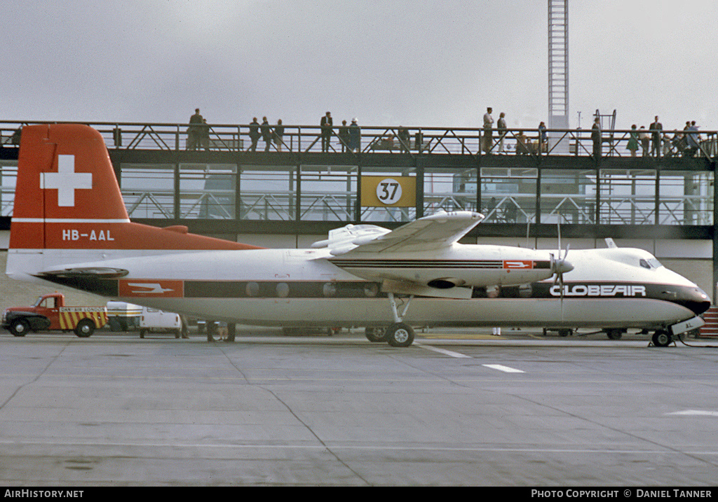 Aircraft Photo of HB-AAL | Handley Page HPR-7 Herald 210 | Globe Air | AirHistory.net #28142