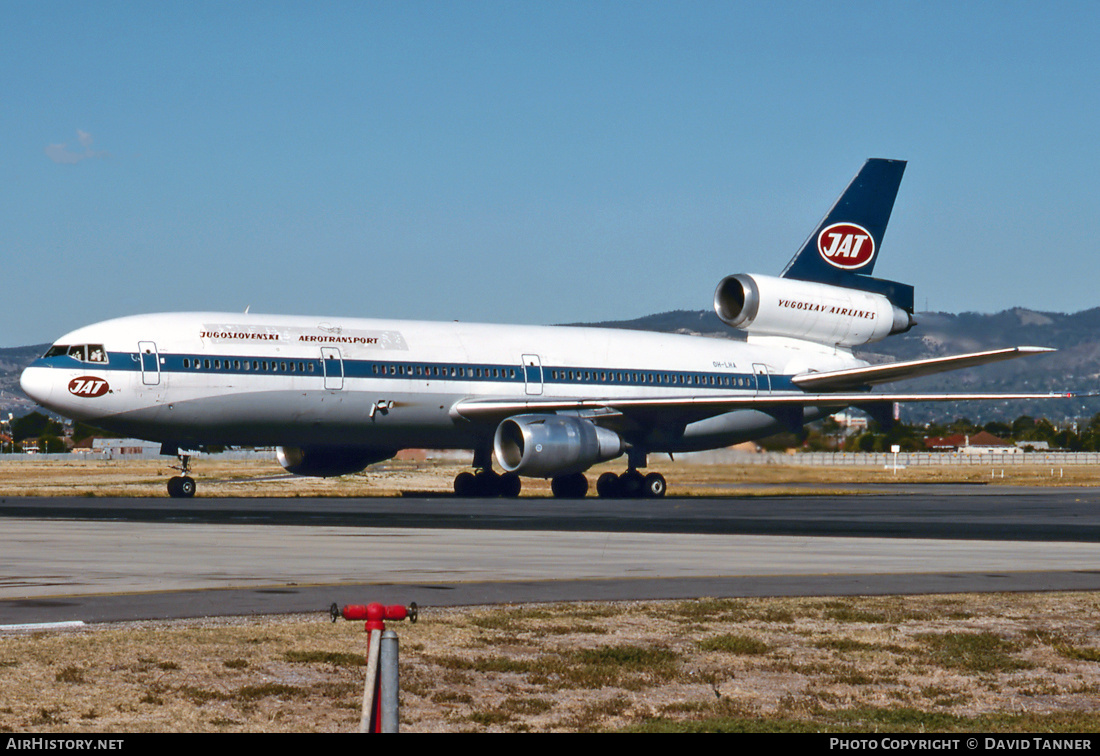 Aircraft Photo of OH-LHA | McDonnell Douglas DC-10-30 | JAT Yugoslav Airlines - Jugoslovenski Aerotransport | AirHistory.net #28164