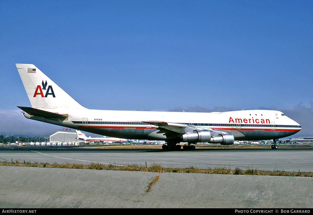 Aircraft Photo of N743PA | Boeing 747-121 | American Airlines | AirHistory.net #28169