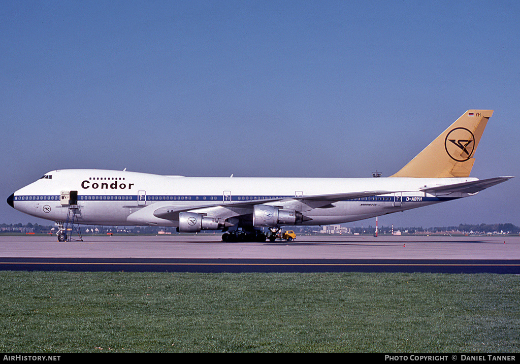 Aircraft Photo of D-ABYH | Boeing 747-230B | Condor Flugdienst | AirHistory.net #28171