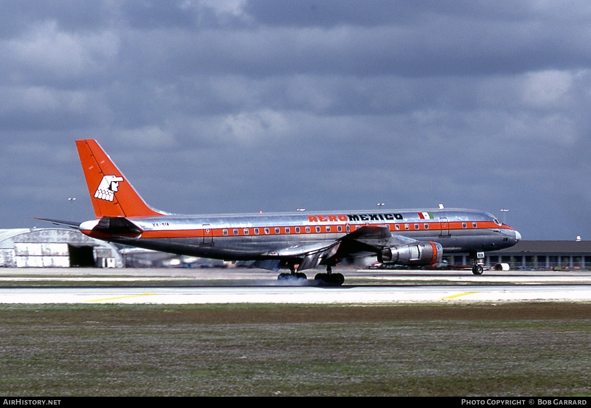 Aircraft Photo of XA-SIA | Douglas DC-8-51 | AeroMéxico | AirHistory.net #28172