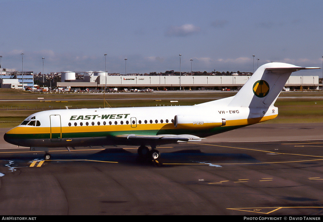 Aircraft Photo of VH-EWG | Fokker F28-3000 Fellowship | East-West Airlines | AirHistory.net #28180