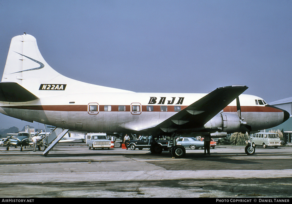 Aircraft Photo of N22AA | Martin 202 | Servicio Aéreo Baja | AirHistory.net #28188