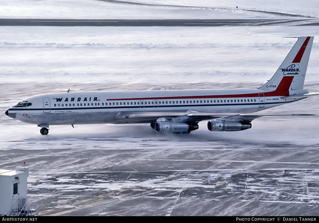 Aircraft Photo of C-FFAN | Boeing 707-311C | Wardair Canada | AirHistory.net #28196
