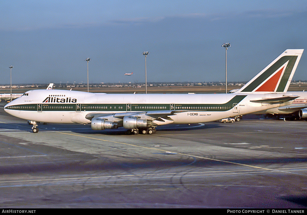 Aircraft Photo of I-DEMB | Boeing 747-243B | Alitalia | AirHistory.net #28198