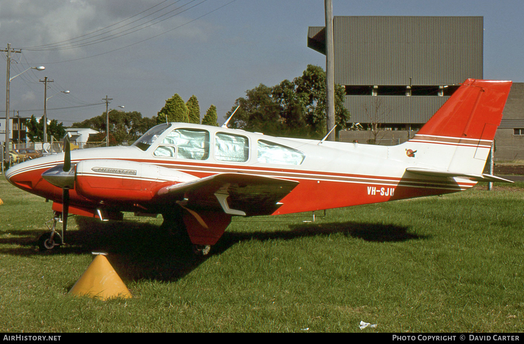 Aircraft Photo of VH-SJU | Beech 55 Baron/Colemill President 600 | AirHistory.net #28202