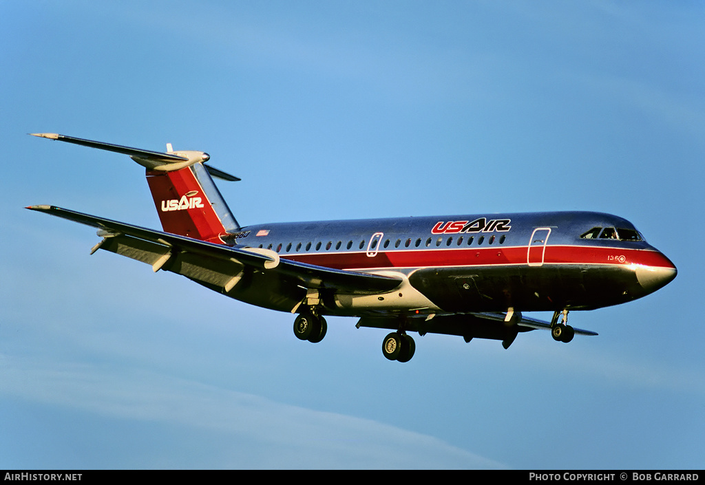Aircraft Photo of N1136J | BAC 111-203AE One-Eleven | USAir | AirHistory.net #28212