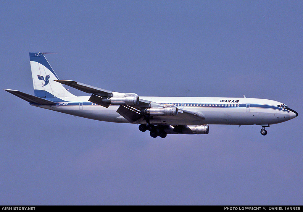 Aircraft Photo of N794EP | Boeing 707-321C | Iran Air | AirHistory.net #28220
