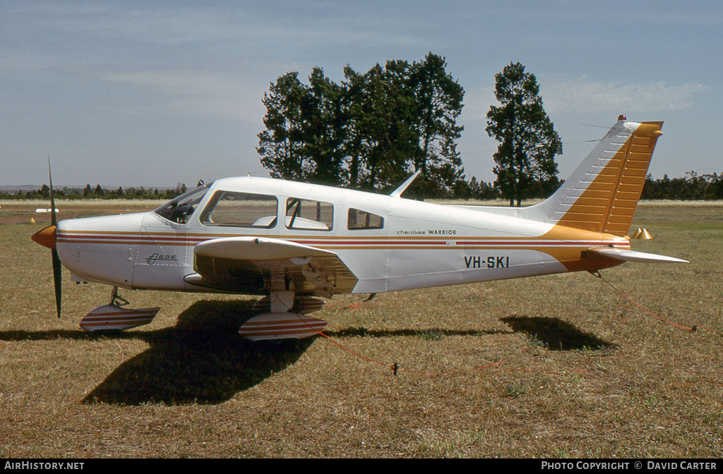 Aircraft Photo of VH-SKI | Piper PA-28-151 Cherokee Warrior | Scientific Glass Engineering - SGE | AirHistory.net #28234