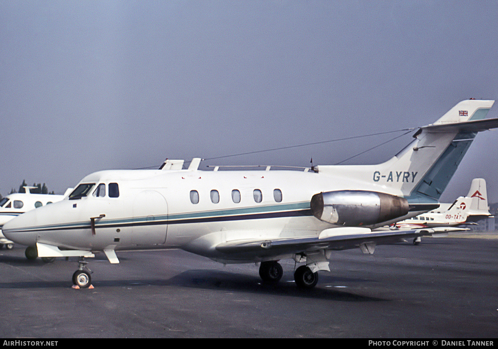 Aircraft Photo of G-AYRY | Hawker Siddeley HS-125-1 | AirHistory.net #28247