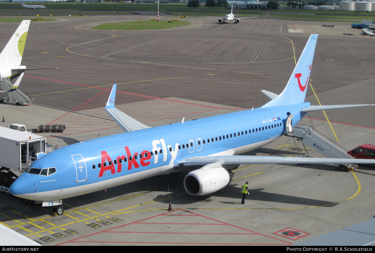 Aircraft Photo of PH-TFA | Boeing 737-8K5 | ArkeFly | AirHistory.net #28296