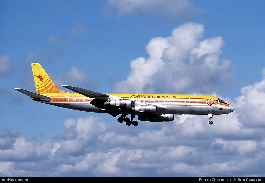 Aircraft Photo of PH-DCW | Douglas DC-8-55CF Jet Trader | Surinam Airways | AirHistory.net #28297