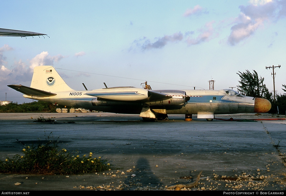 Aircraft Photo of N1005 | Martin WB-57A Canberra | United States Department of Commerce | AirHistory.net #28328