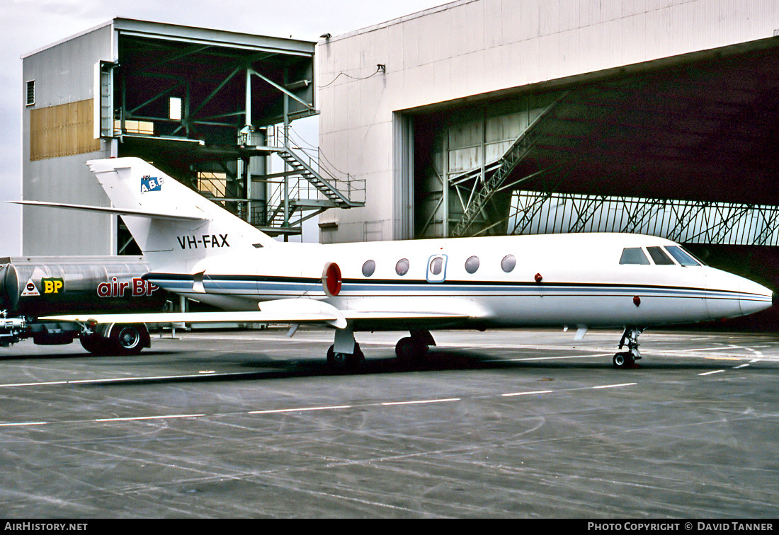 Aircraft Photo of VH-FAX | Dassault Falcon 20F | AirHistory.net #28349