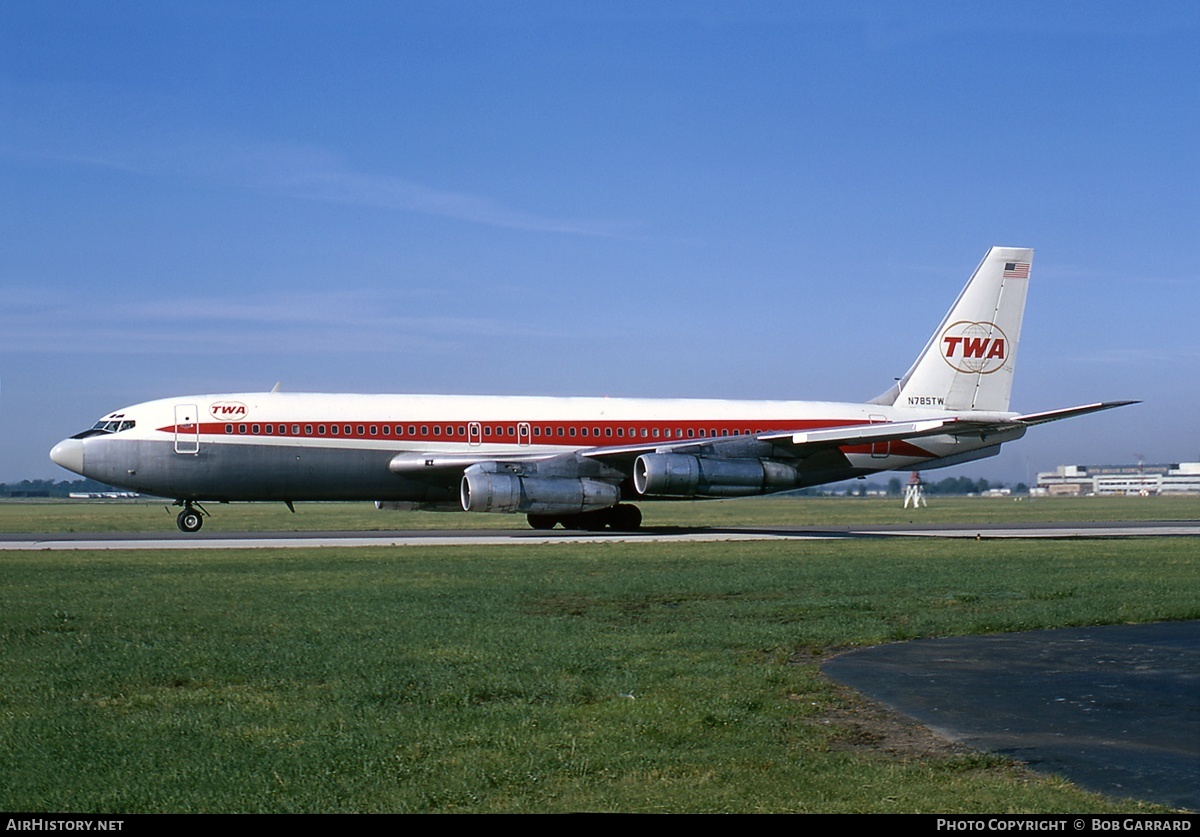 Aircraft Photo of N785TW | Boeing 707-131B | Trans World Airlines - TWA | AirHistory.net #28353