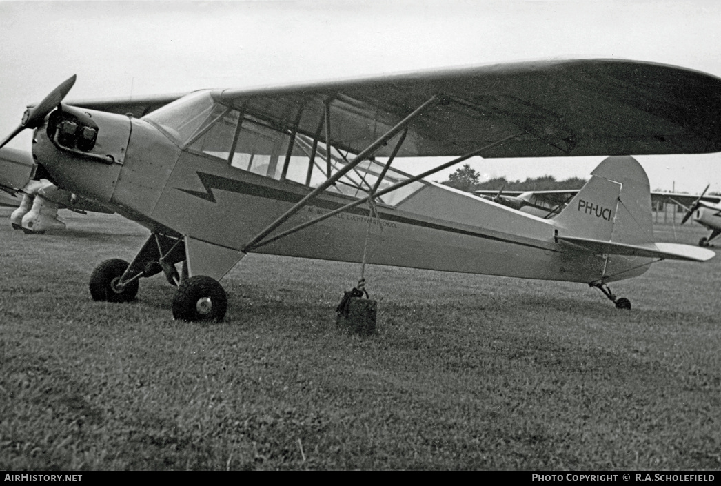 Aircraft Photo of PH-UCI | Piper L-4J Grasshopper (J-3C-65) | Nationale Luchtvaart School - NLS | AirHistory.net #28374