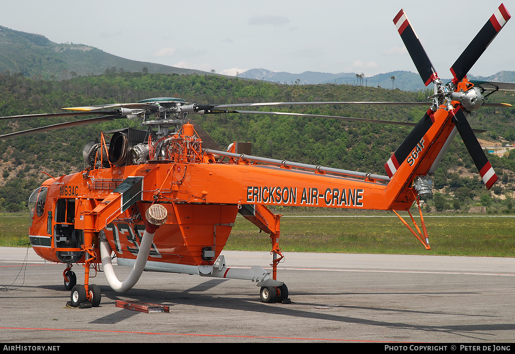 Aircraft Photo of N163AC | Sikorsky S-64F Skycrane | Erickson Air-Crane | AirHistory.net #28383