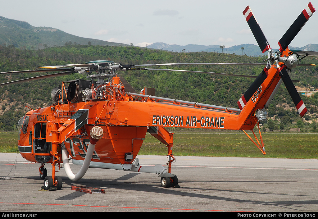 Aircraft Photo of N163AC | Sikorsky S-64F Skycrane | Erickson Air-Crane | AirHistory.net #28383