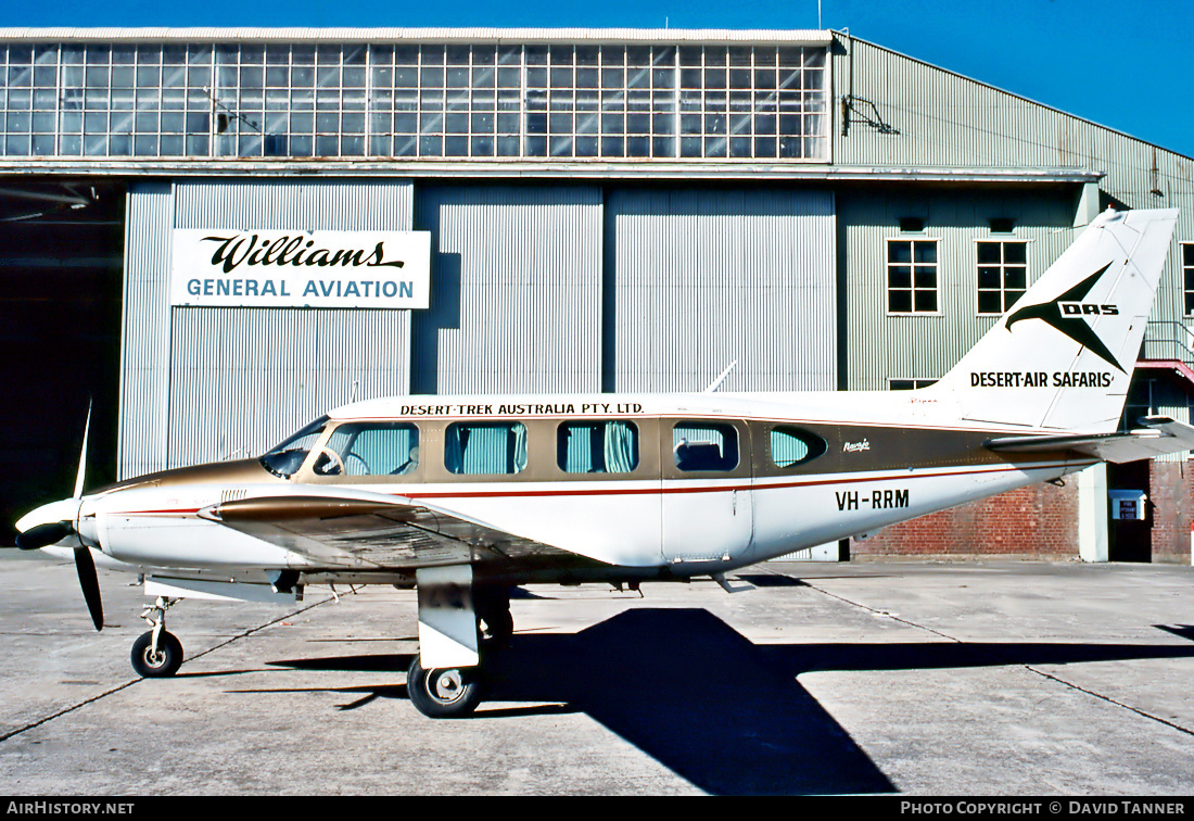 Aircraft Photo of VH-RRM | Piper PA-31-310 Navajo B | Desert-Air Safaris - DAS | AirHistory.net #28392