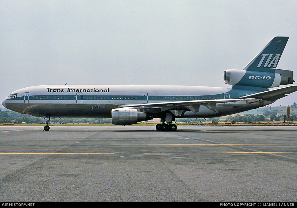 Aircraft Photo of N102TV | McDonnell Douglas DC-10-30CF | Trans International Airlines - TIA | AirHistory.net #28402