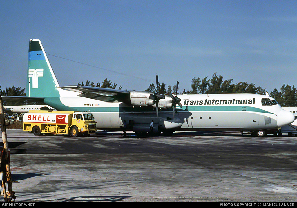 Aircraft Photo of N10ST | Lockheed L-100-30 Hercules (382G) | Trans International Airlines - TIA | AirHistory.net #28411