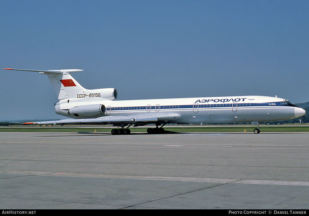 Aircraft Photo of CCCP-85156 | Tupolev Tu-154B | Aeroflot | AirHistory.net #28412