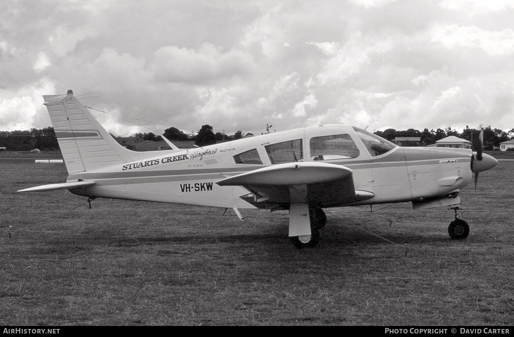 Aircraft Photo of VH-SKW | Piper PA-28R-200 Cherokee Arrow II | Stuart's Creek Hereford Stud | AirHistory.net #28424