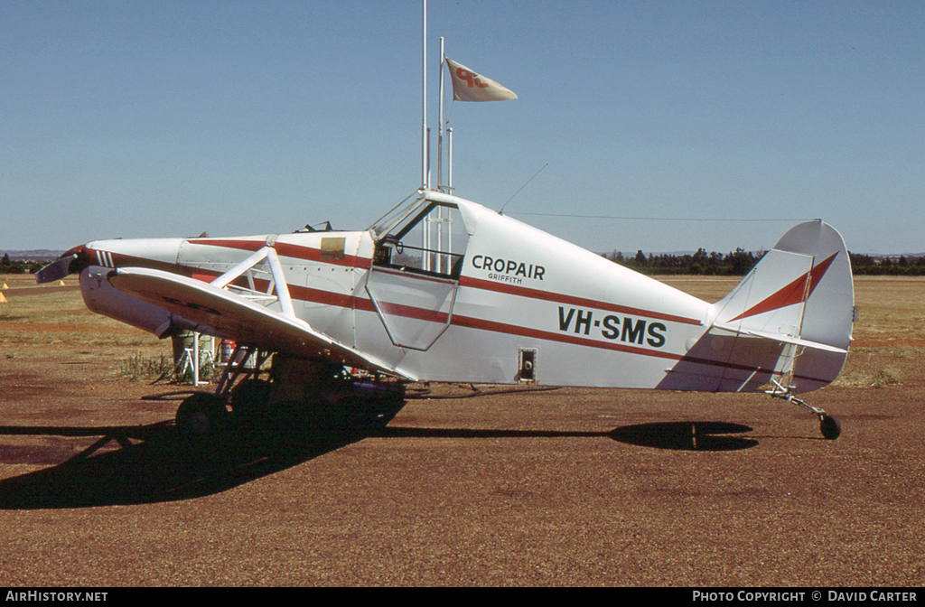 Aircraft Photo of VH-SMS | Piper PA-25-235 Pawnee 235 A1 | Cropair | AirHistory.net #28429
