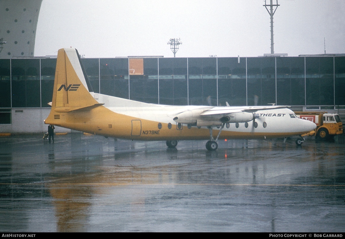 Aircraft Photo of N379NE | Fairchild Hiller FH-227 | Northeast Airlines | AirHistory.net #28450