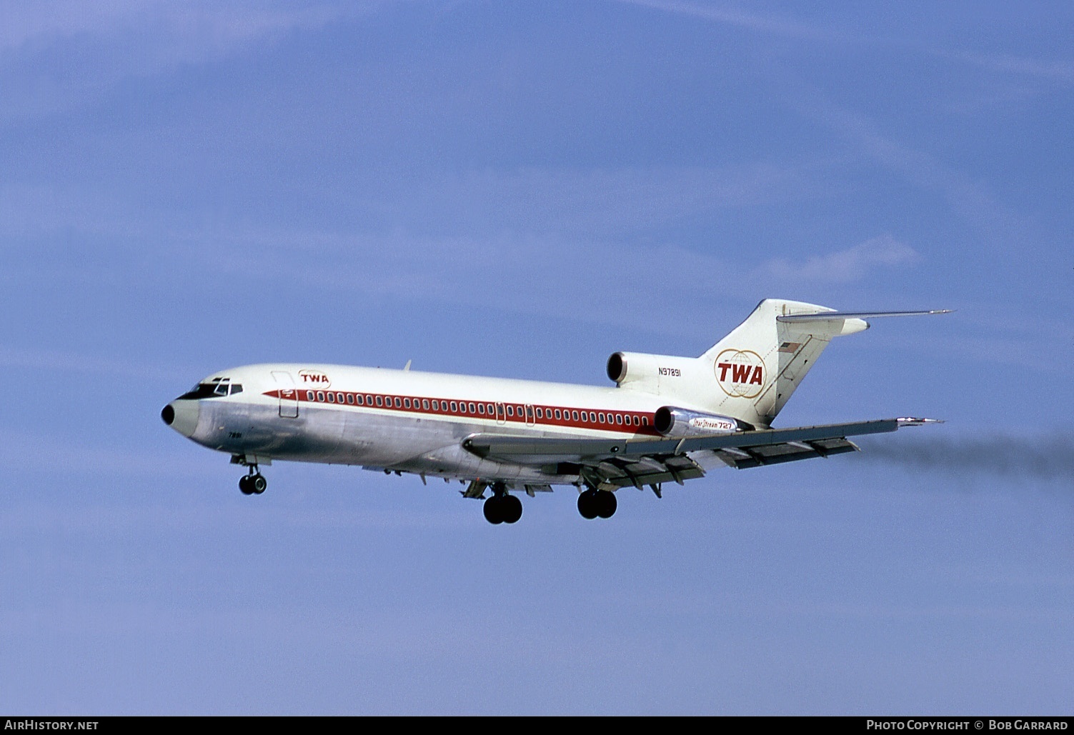 Aircraft Photo of N97891 | Boeing 727-31 | Trans World Airlines - TWA | AirHistory.net #28471