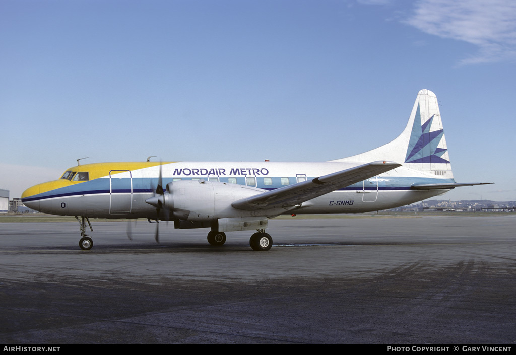Aircraft Photo of C-GNMO | Convair 580 | Nordair Metro | AirHistory.net #28486