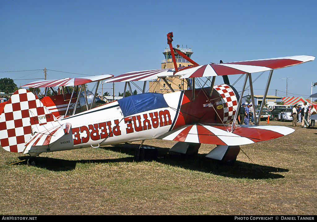 Aircraft Photo of N450EE | Boeing PT-17 Kaydet (A75N1) | Wayne Pierce | AirHistory.net #28487