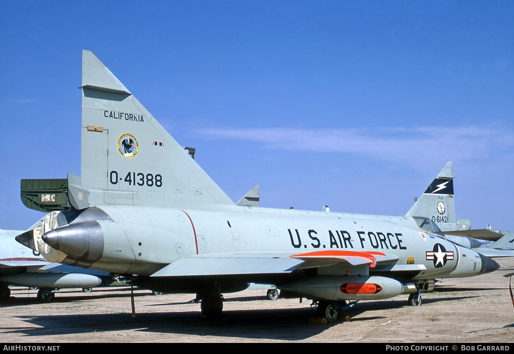 Aircraft Photo of 54-1388 / 0-41388 | Convair F-102A Delta Dagger | USA - Air Force | AirHistory.net #28490