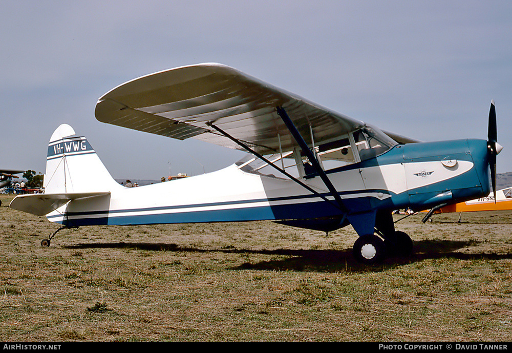 Aircraft Photo of VH-WWG | Auster J-1B Aiglet | AirHistory.net #28493