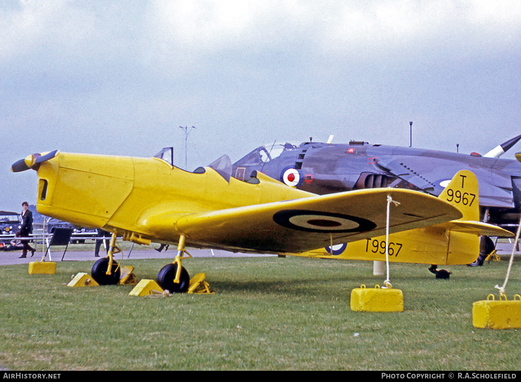 Aircraft Photo of T9967 | Miles M.14 Magister | UK - Air Force | AirHistory.net #28512