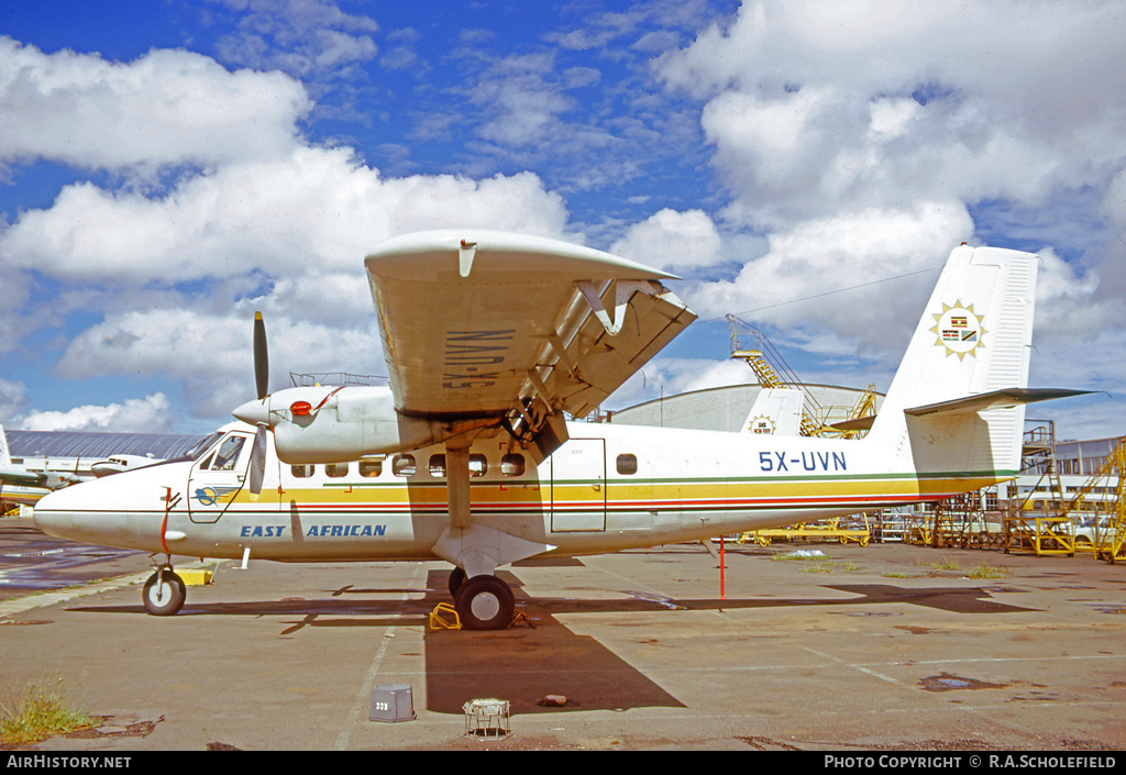 Aircraft Photo of 5X-UVN | De Havilland Canada DHC-6-200 Twin Otter | East African Airways | AirHistory.net #28514