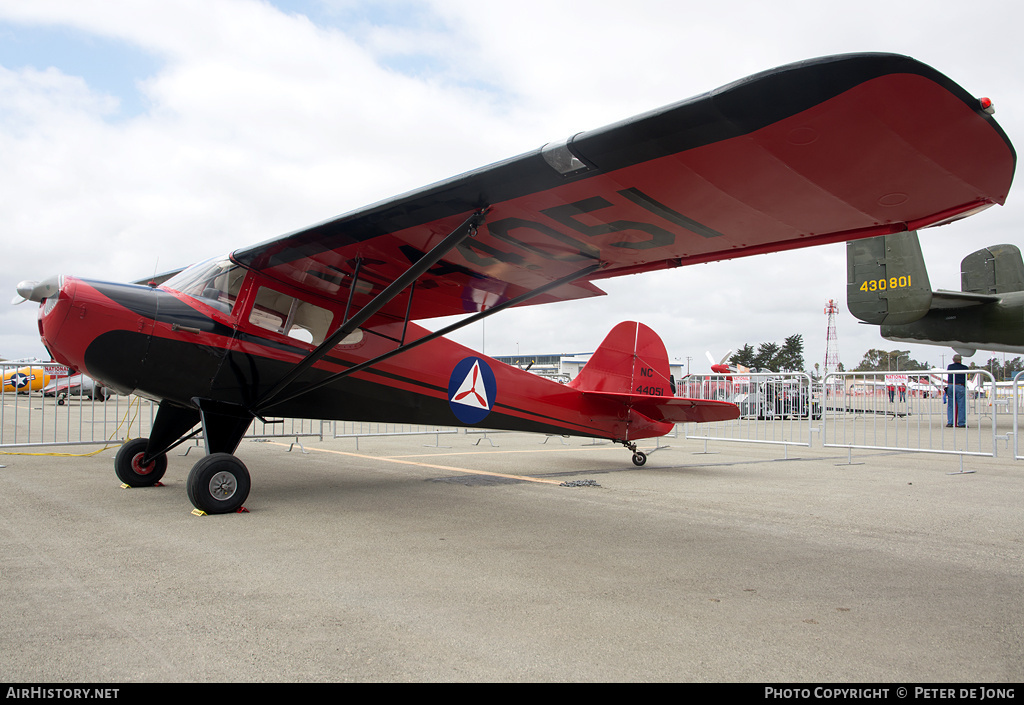 Aircraft Photo of N44051 / NC44051 | Taylorcraft BC-12D | AirHistory.net #28520