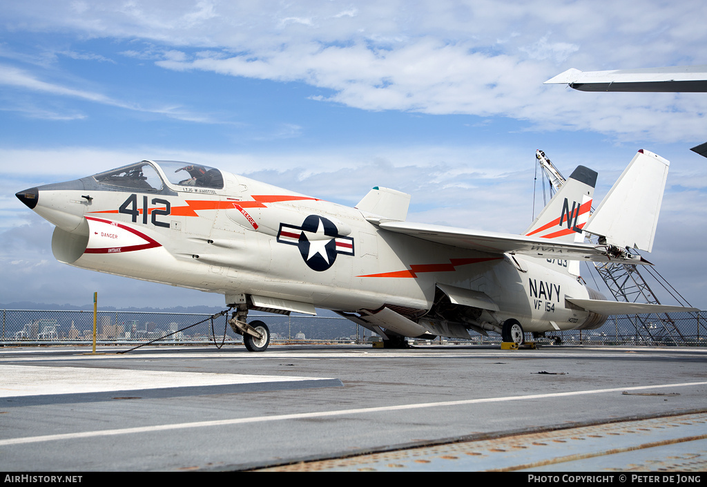 Aircraft Photo of 143703 | Vought DF-8F Crusader | USA - Navy | AirHistory.net #28521