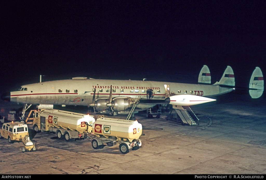 Aircraft Photo of CS-TLE | Lockheed L-1049G Super Constellation | TAP - Transportes Aéreos Portugueses | AirHistory.net #28526