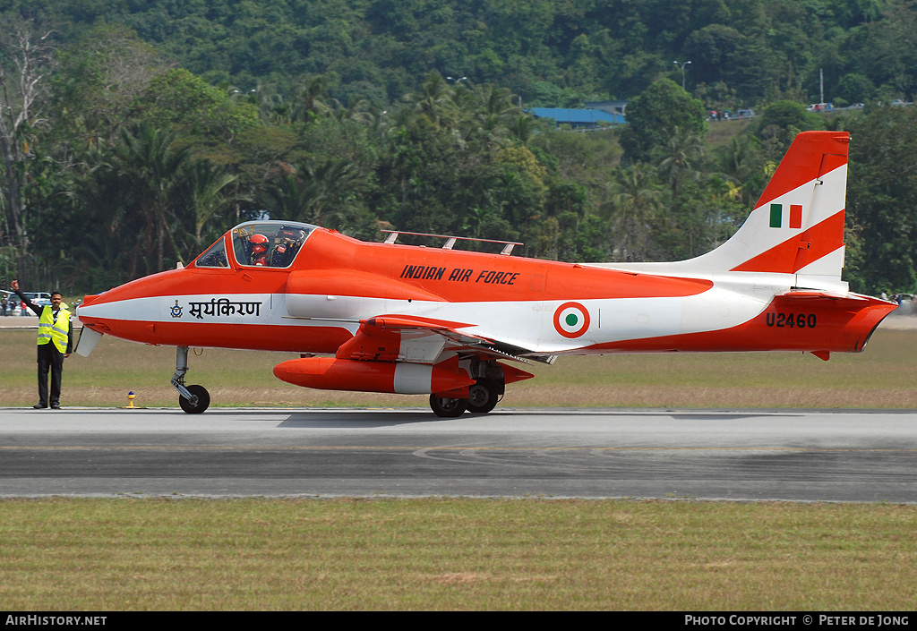 Aircraft Photo of U2460 | Hindustan HJT-16 Kiran II | India - Air Force | AirHistory.net #28527