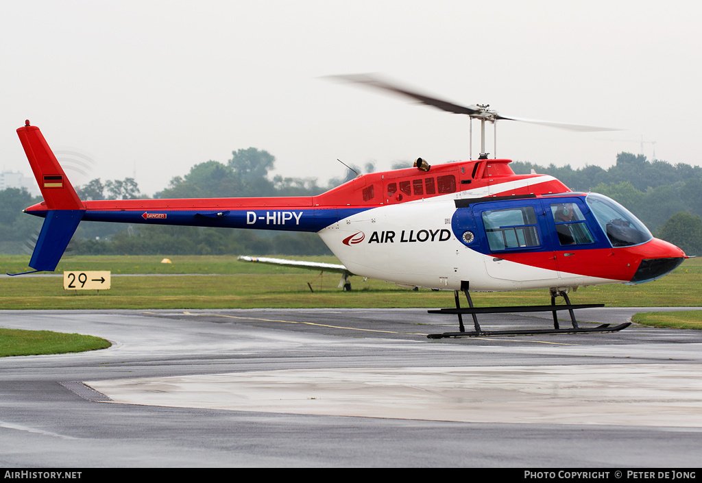 Aircraft Photo of D-HIPY | Bell 206B-3 JetRanger III | Air Lloyd | AirHistory.net #28528