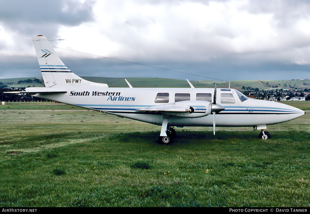 Aircraft Photo of VH-PWY | Ted Smith Aerostar 601P | South Western Airlines | AirHistory.net #28532