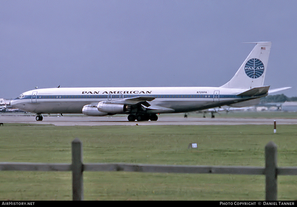 Aircraft Photo of N726PA | Boeing 707-321 | Pan American World Airways - Pan Am | AirHistory.net #28540
