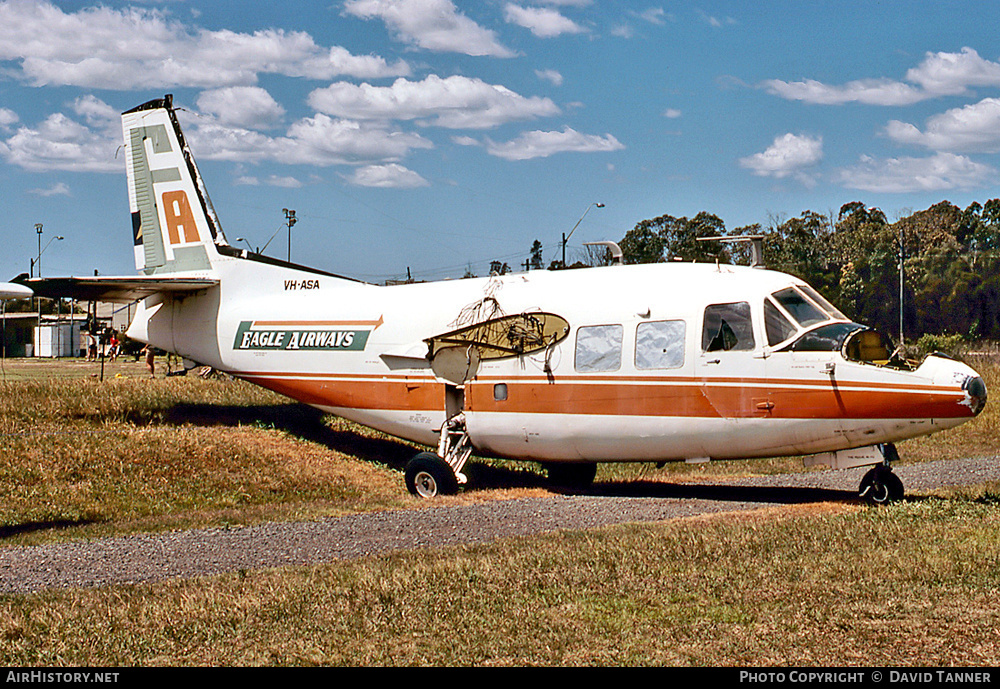 Aircraft Photo of VH-ASA | Piaggio P-166B Portofino | Eagle Airways | AirHistory.net #28544