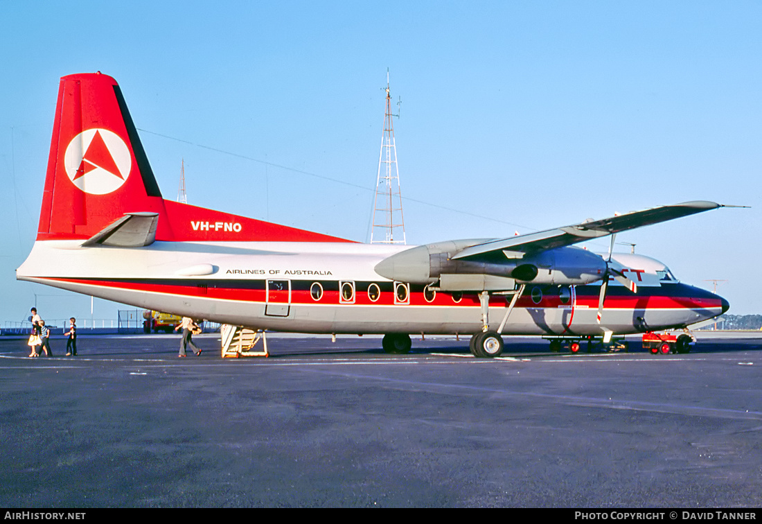 Aircraft Photo of VH-FNO | Fokker F27-600 Friendship | Ansett Airlines of Australia | AirHistory.net #28549