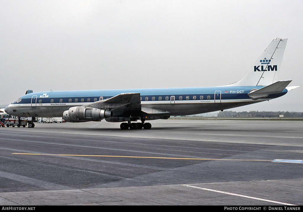 Aircraft Photo of PH-DCT | Douglas DC-8-55CF Jet Trader | KLM - Royal Dutch Airlines | AirHistory.net #28551