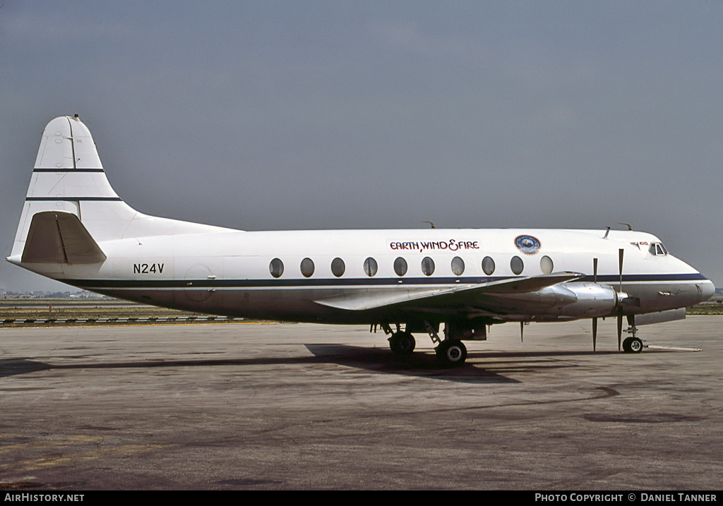 Aircraft Photo of N24V | Vickers 793D Viscount | Earth, Wind & Fire | AirHistory.net #28552