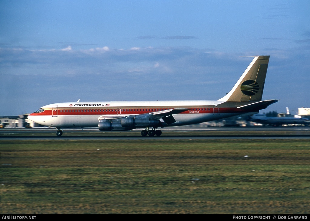 Aircraft Photo of N57202 | Boeing 720-024B | Continental Airlines | AirHistory.net #28555