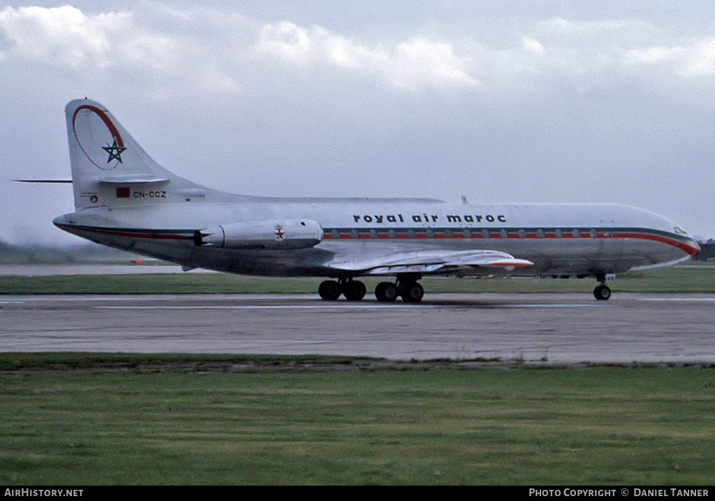 Aircraft Photo of CN-CCZ | Sud SE-210 Caravelle III | Royal Air Maroc - RAM | AirHistory.net #28568